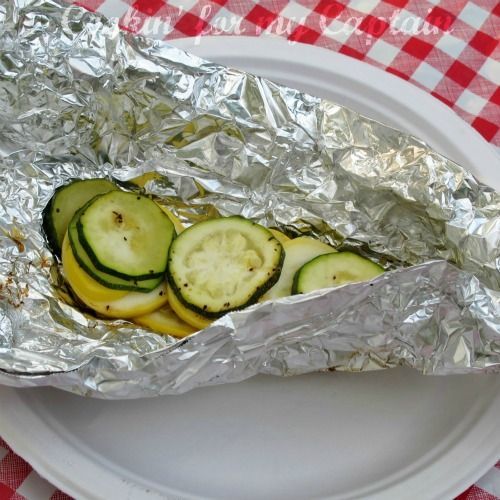Slice up zucchini in thin slices and toss with seasoned salt and lemon pepper. W