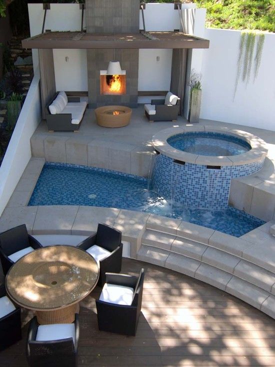 Small Outdoor Soaking Pools Design, Pictures, Remodel, Decor and Ideas – page 10