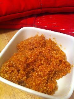 Spanish Quinoa side dish tastes just like boxed spanish rice but so much more pr
