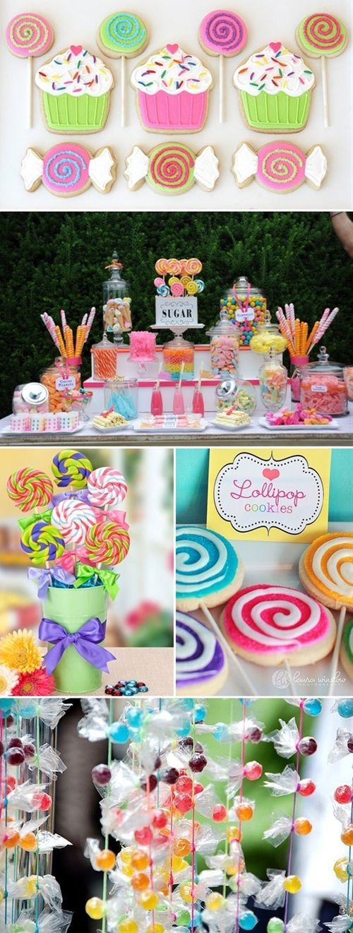 Sweet Candy Theme Party Idea