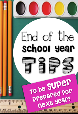 Teaching and Tapas: End of the School Year Tips (+Letter to future students FREE