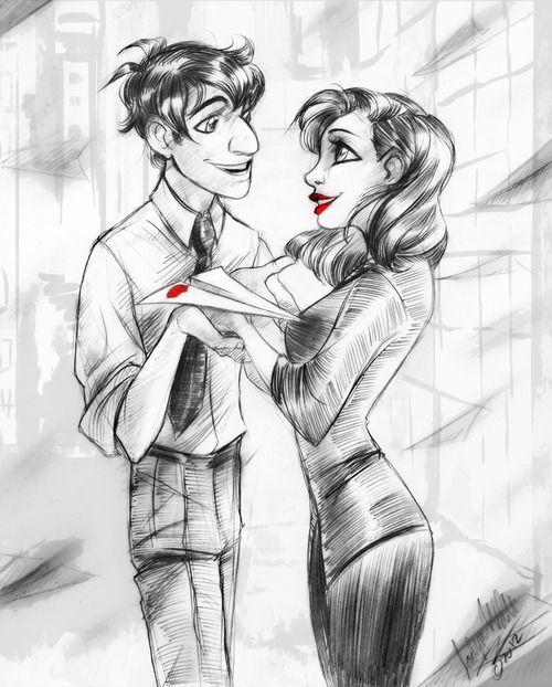 "The Paperman" is an animated short featured before Wreck-It Ralph. It