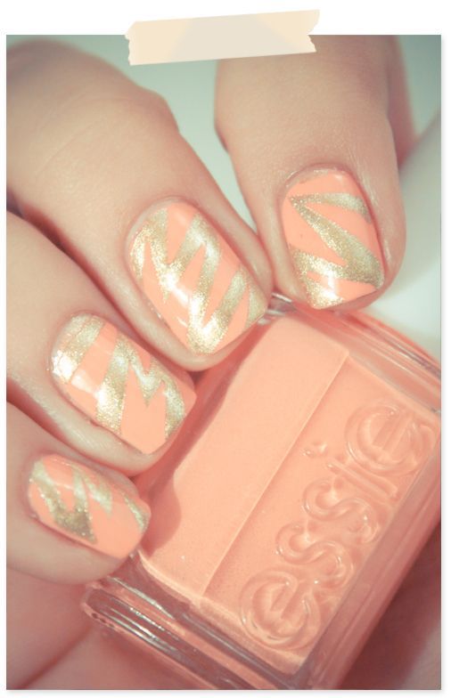 This is so cute! You can actually do this really easily with painter's tape.