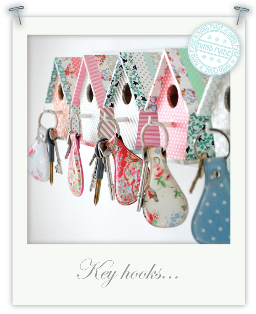 Today I am sharing with you my bird house key hook tutorial that I did for Heart