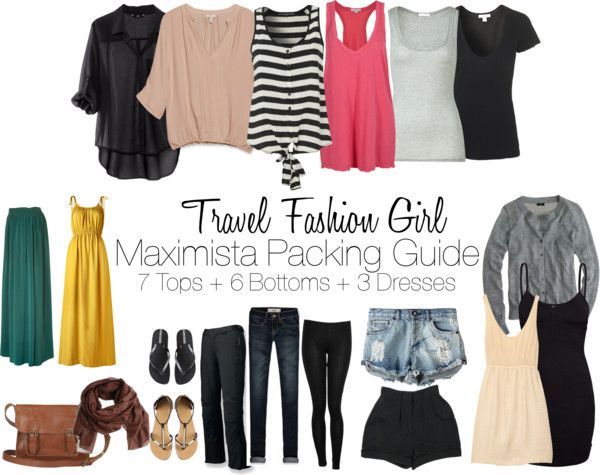 Travel Fashion Girl Maximista Packing Guide: the ultimate fashionista packing li