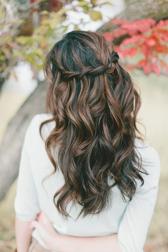 Wedding Hair – A crown of braids and curls