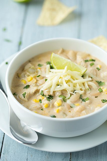 White Chicken Chili – Holy moly this looks good!