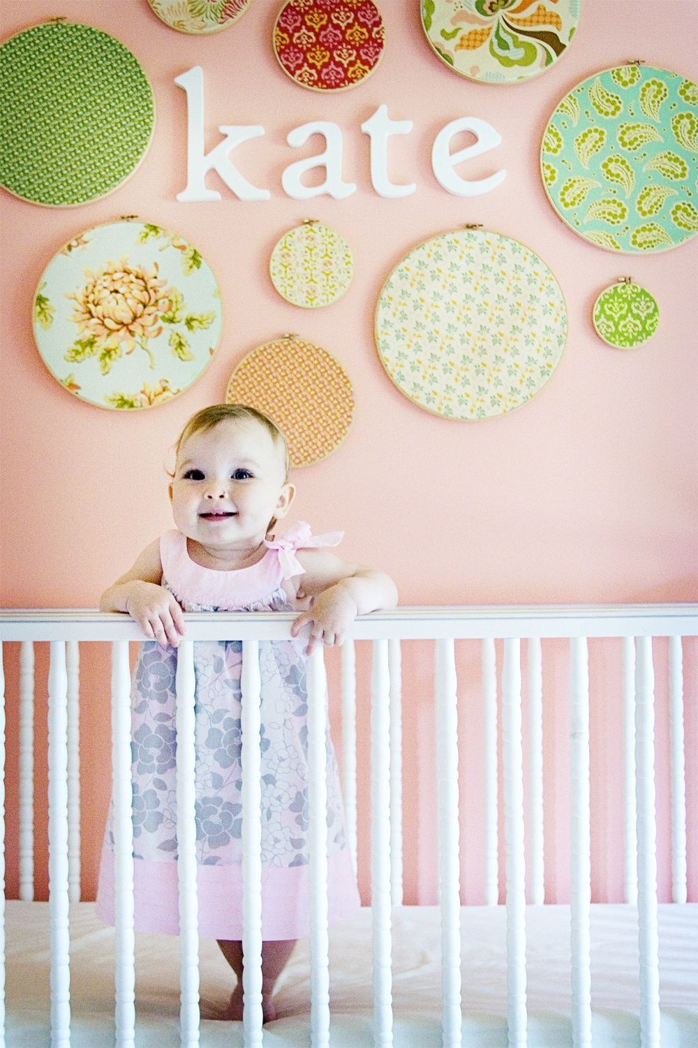Without the baby and pink, but I love fabric and I am SO doing this in my room a