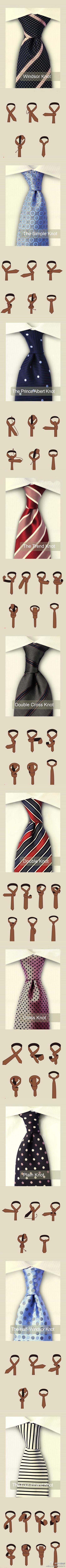 how to tie a tie.
