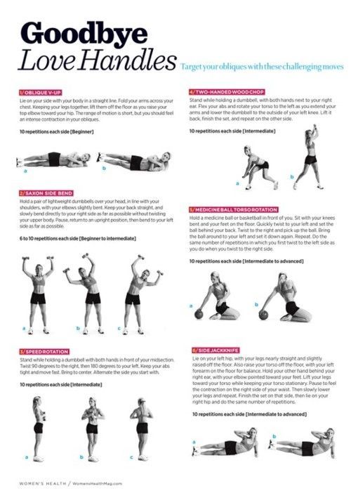 love handle workout
