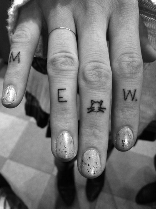 meow tattoo | Tumblr