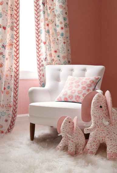 pretty girls room nursery (that is, if you can stomach all this pink!) love the