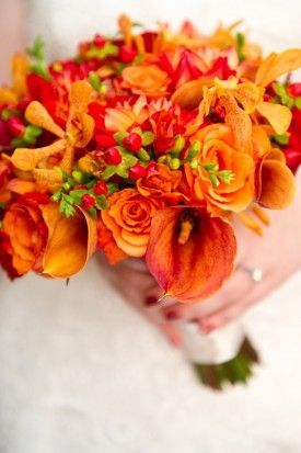 rustic fall washington dc outdoor wedding bouquet 275×413 Ellen + Steve’s
