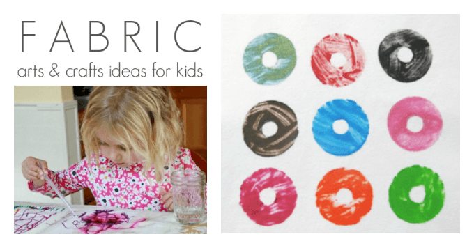 Fabric Arts and Crafts Ideas for Kids -   Arts And Crafts Ideas For Kids