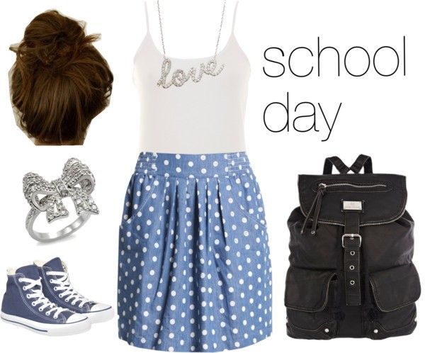 "Cute outfit for school" by kyliechase on Polyvore