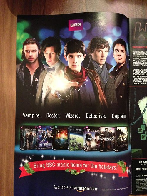 AND THEY PUT MERLIN AT THE FRONT <3