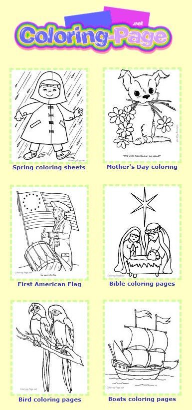 Coloring pages – Free & Printable