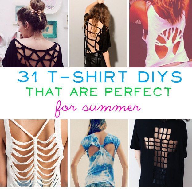 DIY Summer shirts