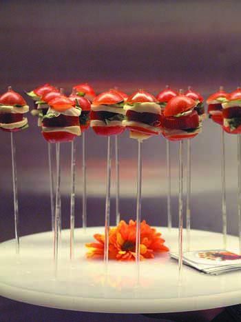 Elegant appetize lollipops– Eatertainment Catering