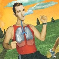 How to breathe while running and how to strengthen breathing muscles. This is fa