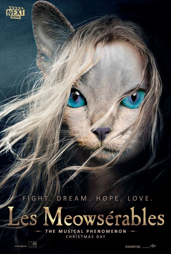 Les Meowserables, an animal-themed spoof of Les Miserables