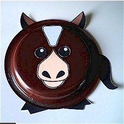 Paper Plate Horse Craft being made this Saturday July 28th.