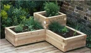 Patio – DIY planter box. For dangerous corner of deck