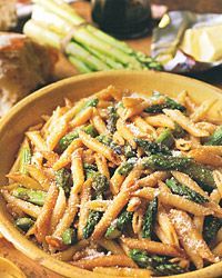 Penne with Roasted Asparagus and Balsamic Butter Recipe on Food & Wine