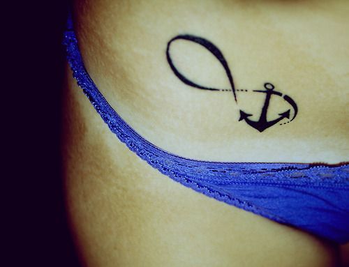 ~anchor infinity tattoo~ Need to add the anchor to Court & I's matching