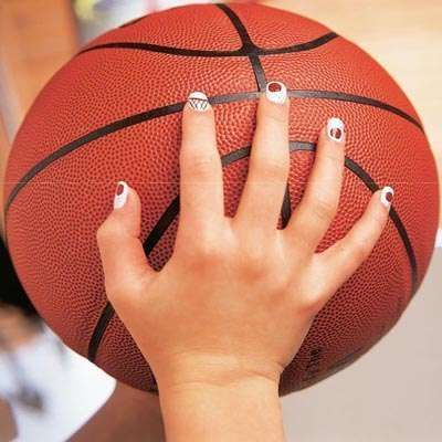 basketball nails!
