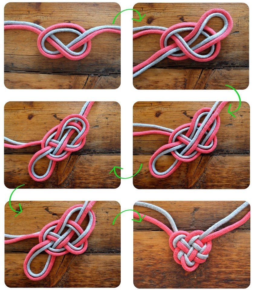 celtic knot with cording