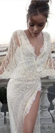 gorgeous white lace