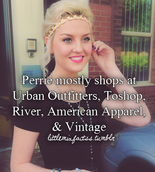 little mix facts wait she shops at American apparel