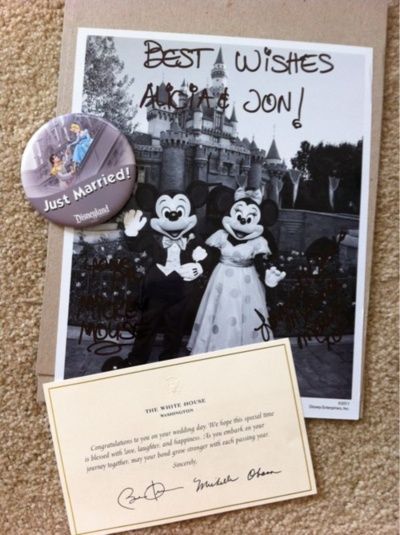 <3 If you send Mickey and Minnie Mouse an invitation to your wedding theyвЂ™l
