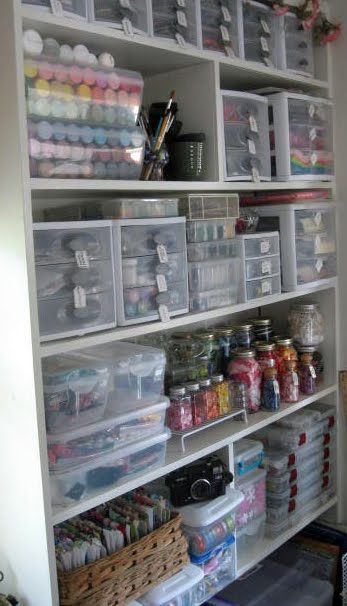 organized craft storage