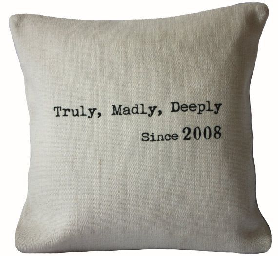 truly madly deeply pillow ~ love this!