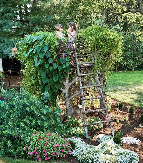 Children's garden "nest"