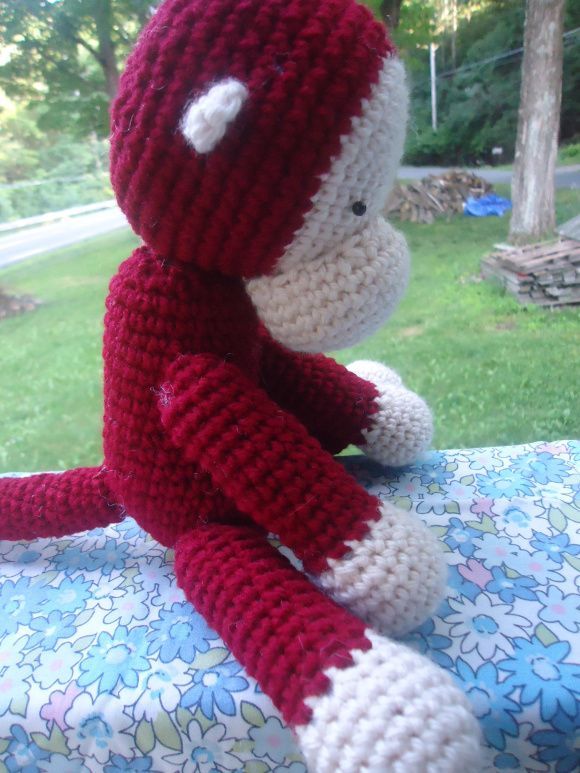 Curious George crochet pattern