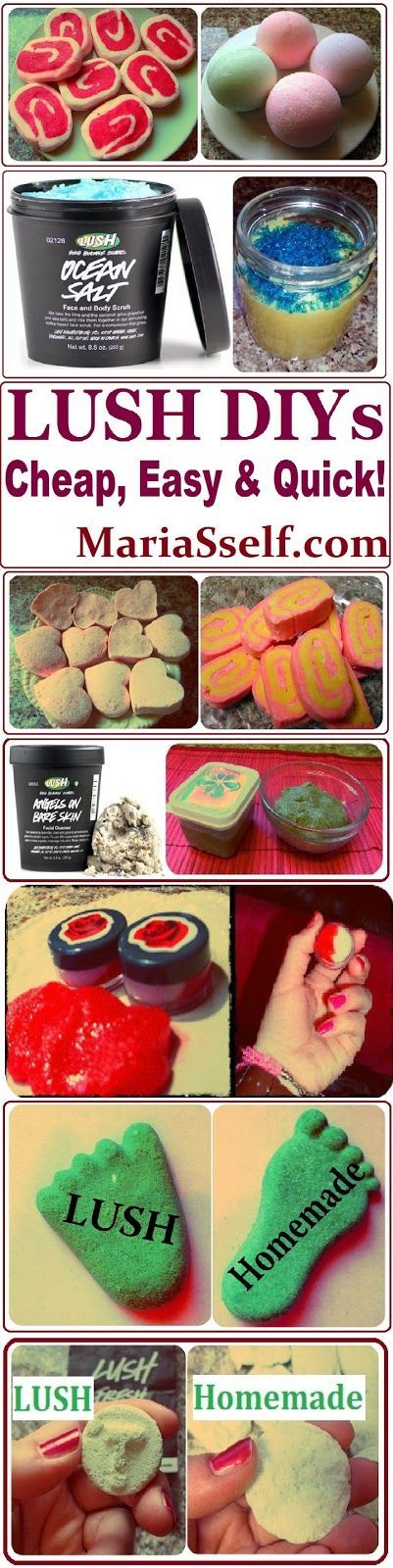 DIY LUSH Product Recipes, How to Make them CHEAP, EASY &amp; QUICK