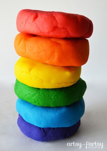 DIY Playdough, I just tried it and it was so fast and easy and we had soooo much