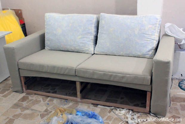 DIY Sofa with Storage
