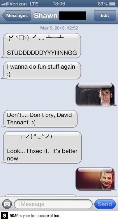 David Tennant is Pleased. LOL
