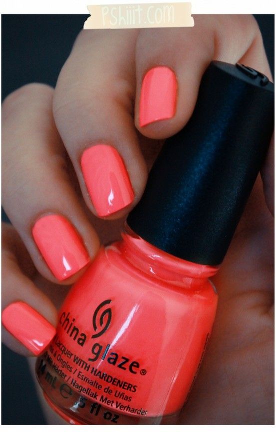 Flip flop fantasy nail polish is the perfect bright summer shade! It pops agains