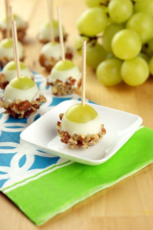 Grape Poppers – perfect for ANY party and super easy to make. Careful, these are
