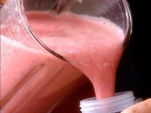 Healthy Low Calorie Breakfast Fruit Smoothie.   1 cup of Unsweetend Frozen Mixed
