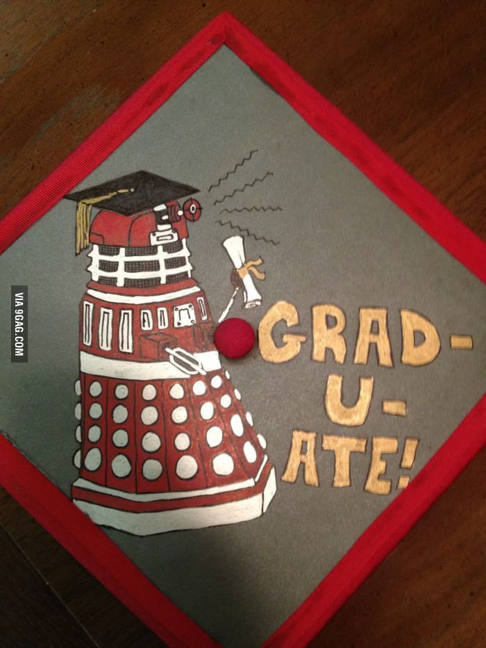 I know what I am going to do with my cap when I graduate!