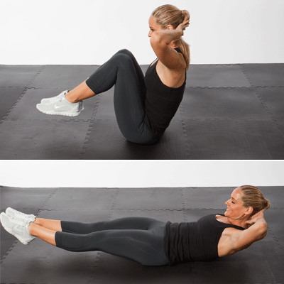 Moderate Intensity Minute: 1, 2, 3 Squat and Rear Lunge – Lose Fat Fast: HIIT Bo
