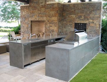 Outdoor Kitchen – Concrete Countertops