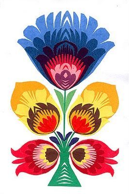 Polish paper cutting art called Wycinanki.  Could be used in scrapbooking, cards
