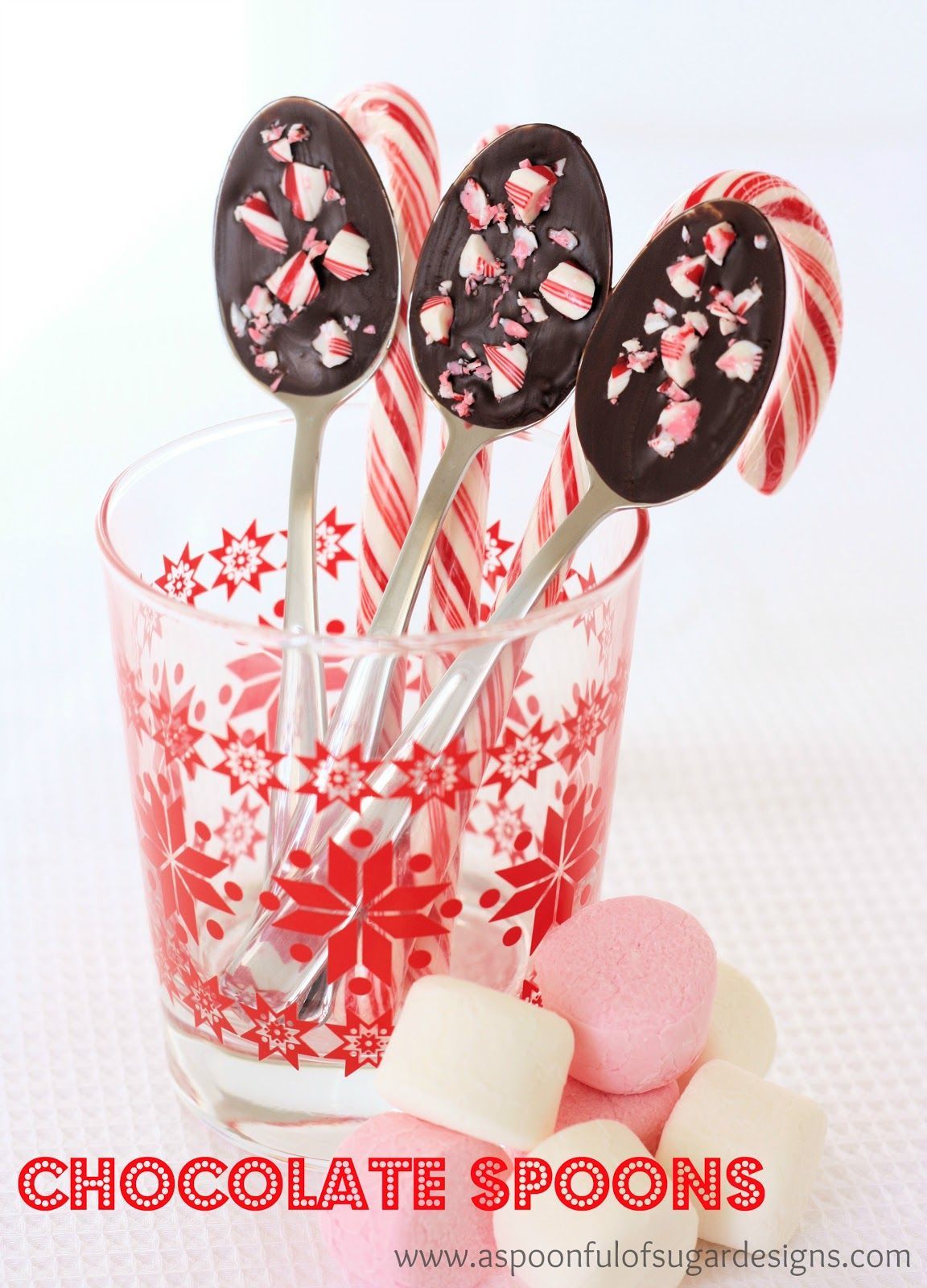 These delicious little chocolate spoons from @A Spoonful of Sugar would make the
